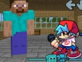 Jogo Friday Night Funkin' VS Steve de Minecraft  online