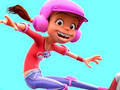Jogo Mini Beat Power Rockers: Power Skate com Dolores  online