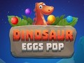 Jogo Pop de ovos de dinossauro  online