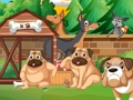 Jogo Animal de estimação 5 diferenças  online
