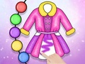 Jogo Livro de Colorir: Roupas  online