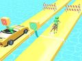 Jogo Corrida épica de transformação de carros  online