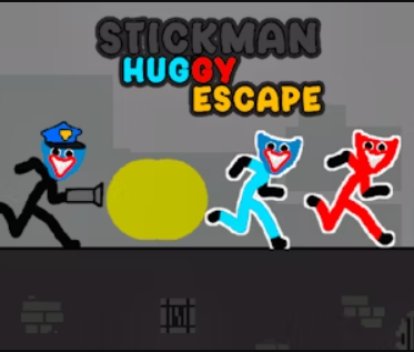 Jogo Fuga Stickman Huggy  online