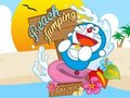 Jogo Salto na praia de Doraemon  online
