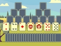 Jogo Paciência Tri Towers  online