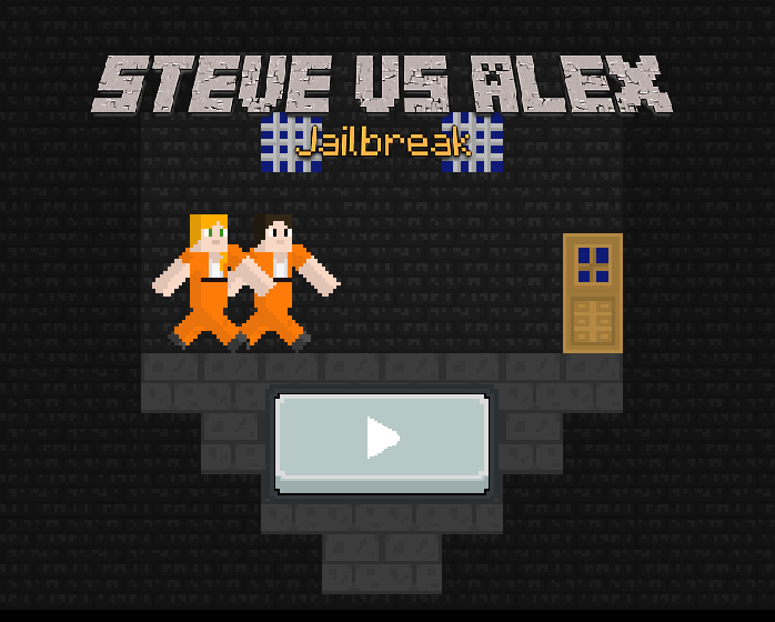 Jogo Fuga de prisão de Steve vs Alex  online