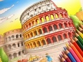 Jogo Livro de Colorir: O Coliseu Romano  online