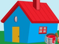 Jogo Livro de Colorir: Casa  online