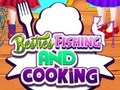 Jogo Besties pescando e cozinhando  online