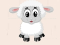 Jogo Livro de Colorir de ovelha bebê  online
