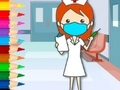 Jogo Livro de Colorir: Doutor  online