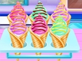 Jogo Faça Biscoitos Wafer de Casquinha de Sorvete  online