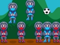 Jogo Cabeça de Ninja Bola  online