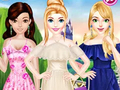 Jogo Vestido ombro a ombro da moda  online
