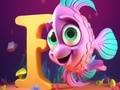 Jogo Livro de Colorir: Letra F  online