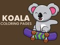 Jogo Páginas para colorir coala  online