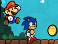 Jogo Super Mário e Sonic  online