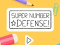 Jogo Defesa do Super Número  online