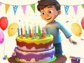 Jogo Livro de Colorir: Festa de Aniversário  online