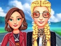 Jogo BFFs Moda Motociclista  online