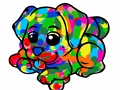 Jogo Livro de colorir de cachorros para crianças  online