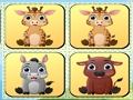 Jogo Jogos de memória de animais  online