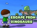 Jogo Fuja dos Dinossauros  online