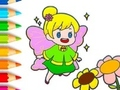 Jogo Livro de Colorir: Fadas  online