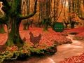 Jogo Fuga do quintal de outono  online