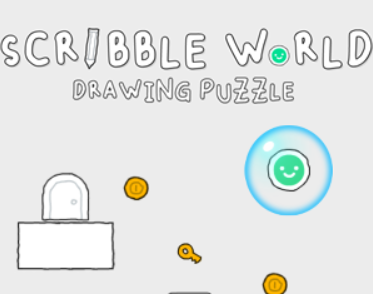 Jogo Mundo do rabisco: quebra-cabeça de desenho  online