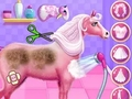 Jogo Princesa Cuidando de Cavalos  online
