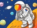 Jogo Livro de Colorir: Spaceman 2  online