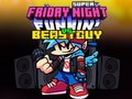 Jogo Super Friday Night Funkin vs Beast Guy  online