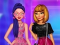 Jogo BFFs preto e rosa fashionista online