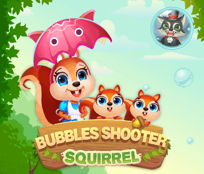 Jogo Esquilo atirador de bolhas  online