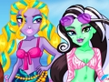 Jogo Festa na Praia Monster High  online