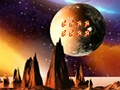 Jogo Fuga da paisagem do planeta  online