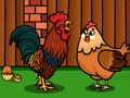 Jogo Salve a Família Galo  online