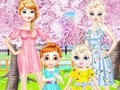 Jogo Piquenique Frozen de Flores em Família  online