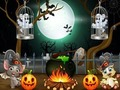 Jogo Resgate de fantasmas gêmeos do Halloween  online