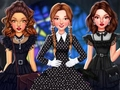 Jogo Celebrity Wednesday Estilo Addams  online