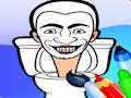 Jogo Coloração Skibidi  online