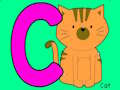 Jogo Livro para colorir: Letras  online