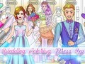 Jogo Vestido para Colorir Casamento  online