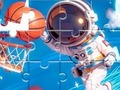 Jogo Quebra-cabeça: Basquete Espacial  online