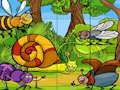 Jogo Quebra-cabeças de fotos de insetos  online