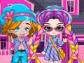 Jogo Desfile de moda da loira chibbi  online