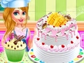 Jogo Padaria de bolo de boneca  online