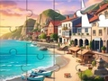 Jogo Quebra-cabeça: cidade litorânea  online