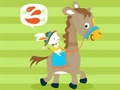 Jogo Livro para colorir: andar a cavalo  online